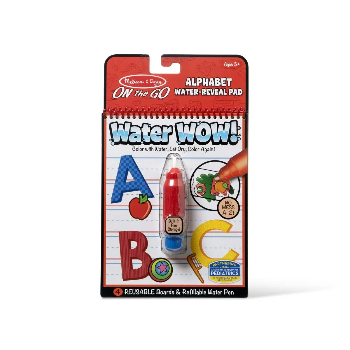 Melissa & Doug - Water Wow! Alphabet - On The Go Travel Activity