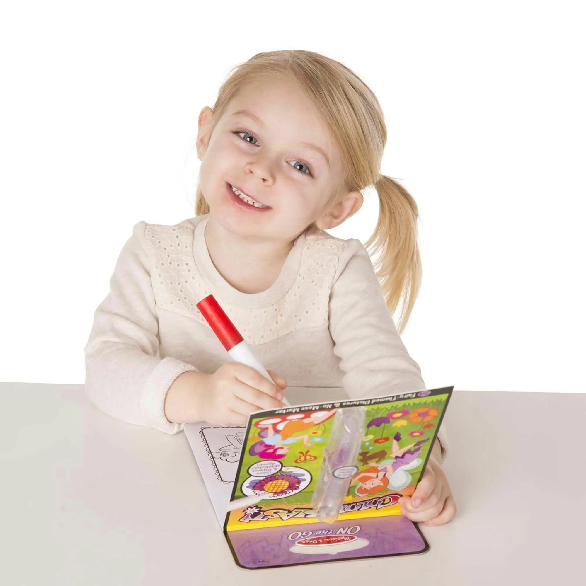 Melissa & Doug - On The Go Colorblast No-mess Colouring Pad - Fairies