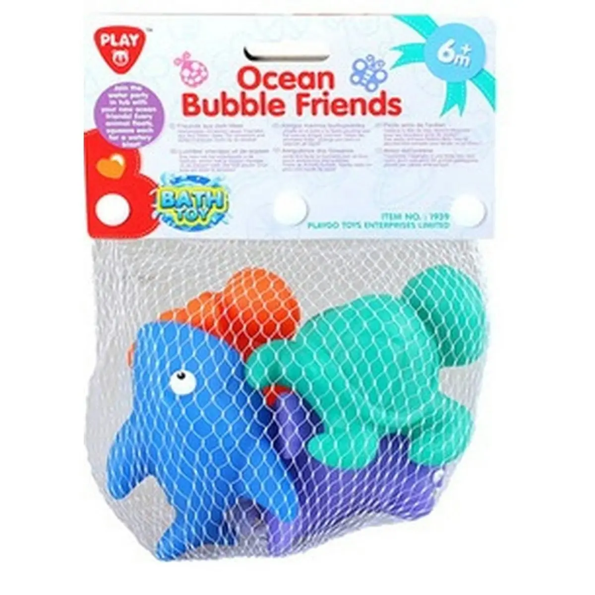 Ocean Bubble Friends Bath Toys - Assorted  Playgo Toys Ent. Ltd