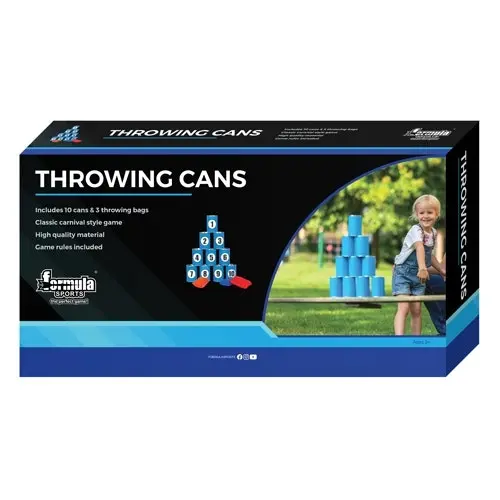 Throwing Cans Game - Formula Sports & Games