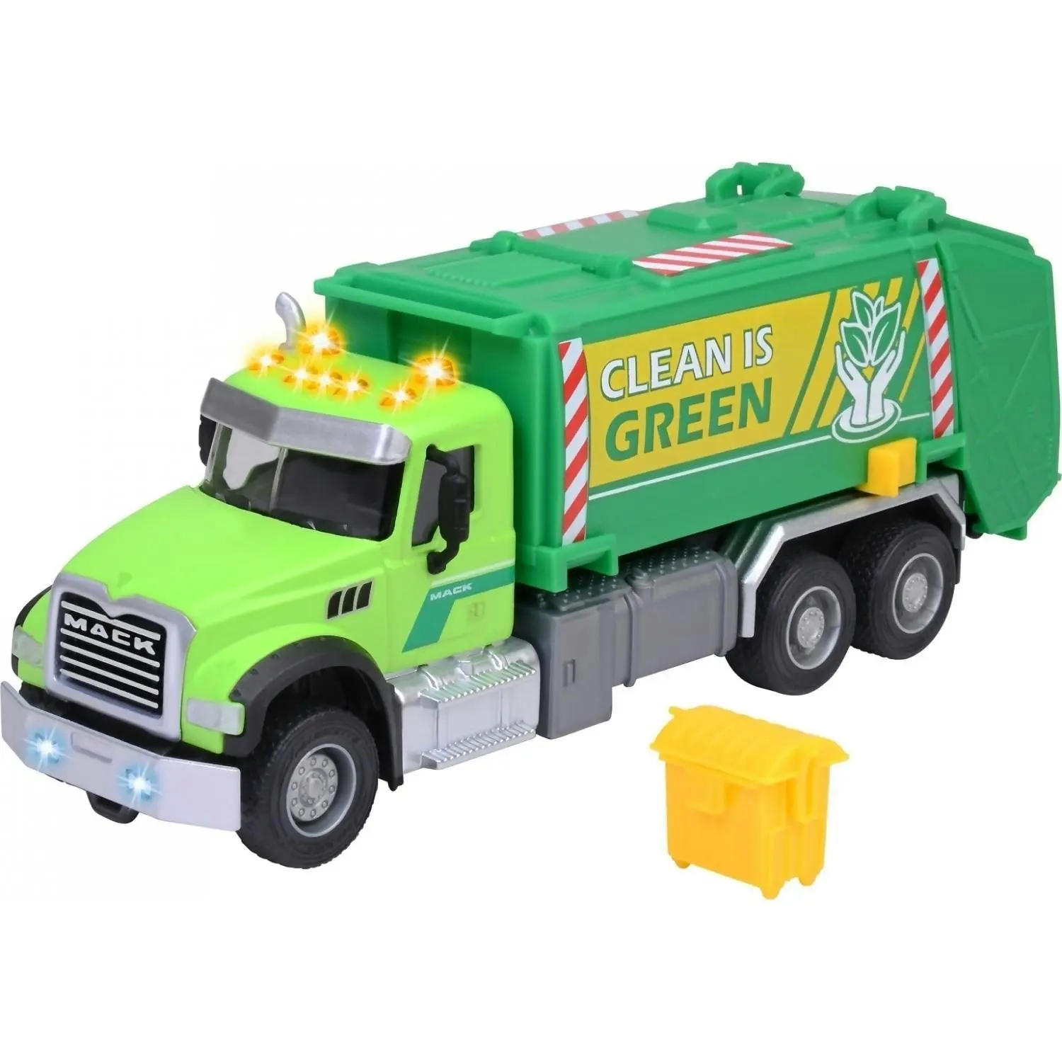 Majorette - Mack Granite Garbage Truck