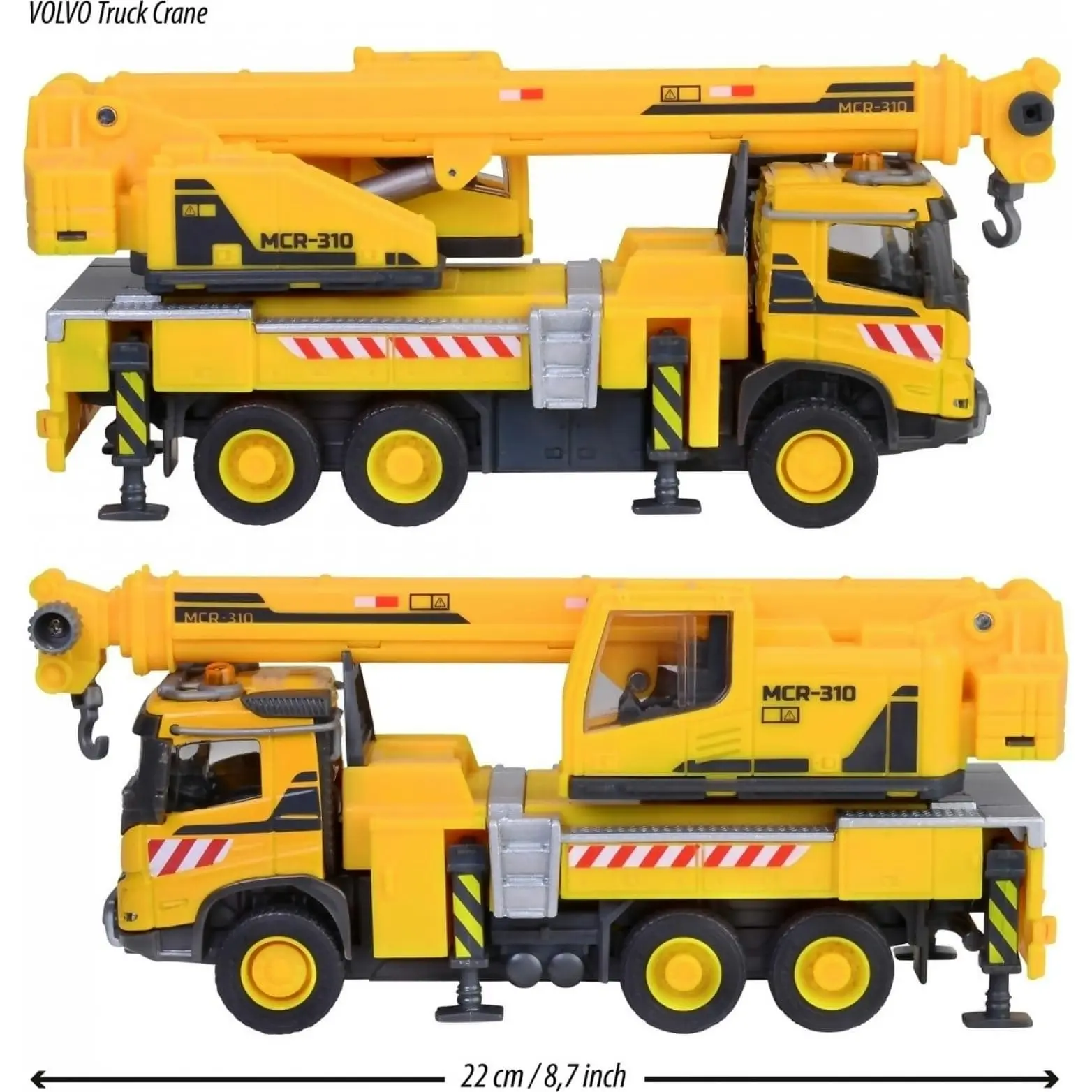 Majorette - Volvo Truck Crane