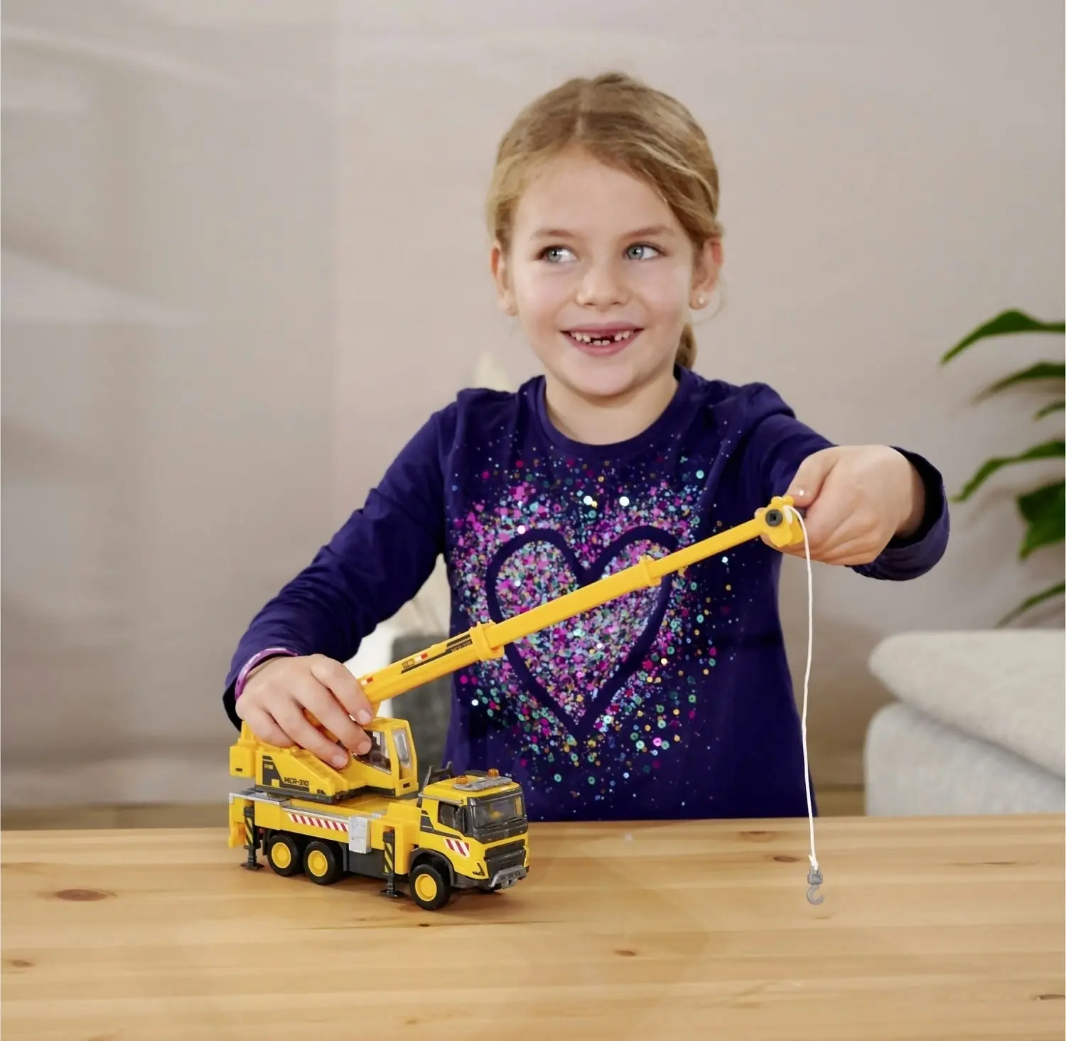 Majorette - Volvo Truck Crane