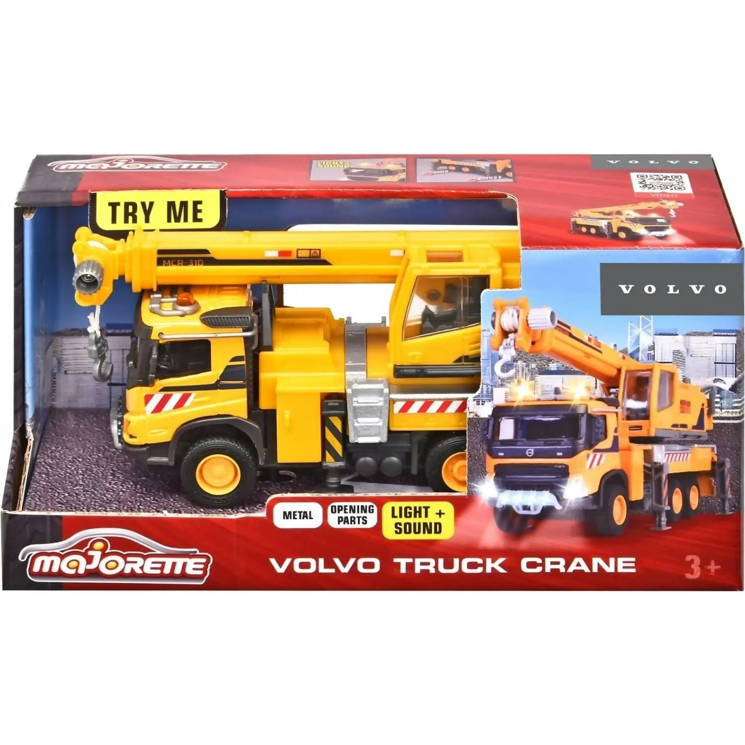 Majorette - Volvo Truck Crane