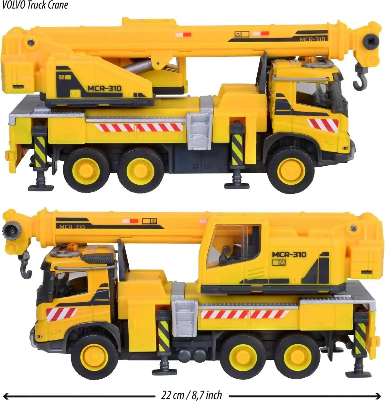 Majorette - Volvo Truck Crane