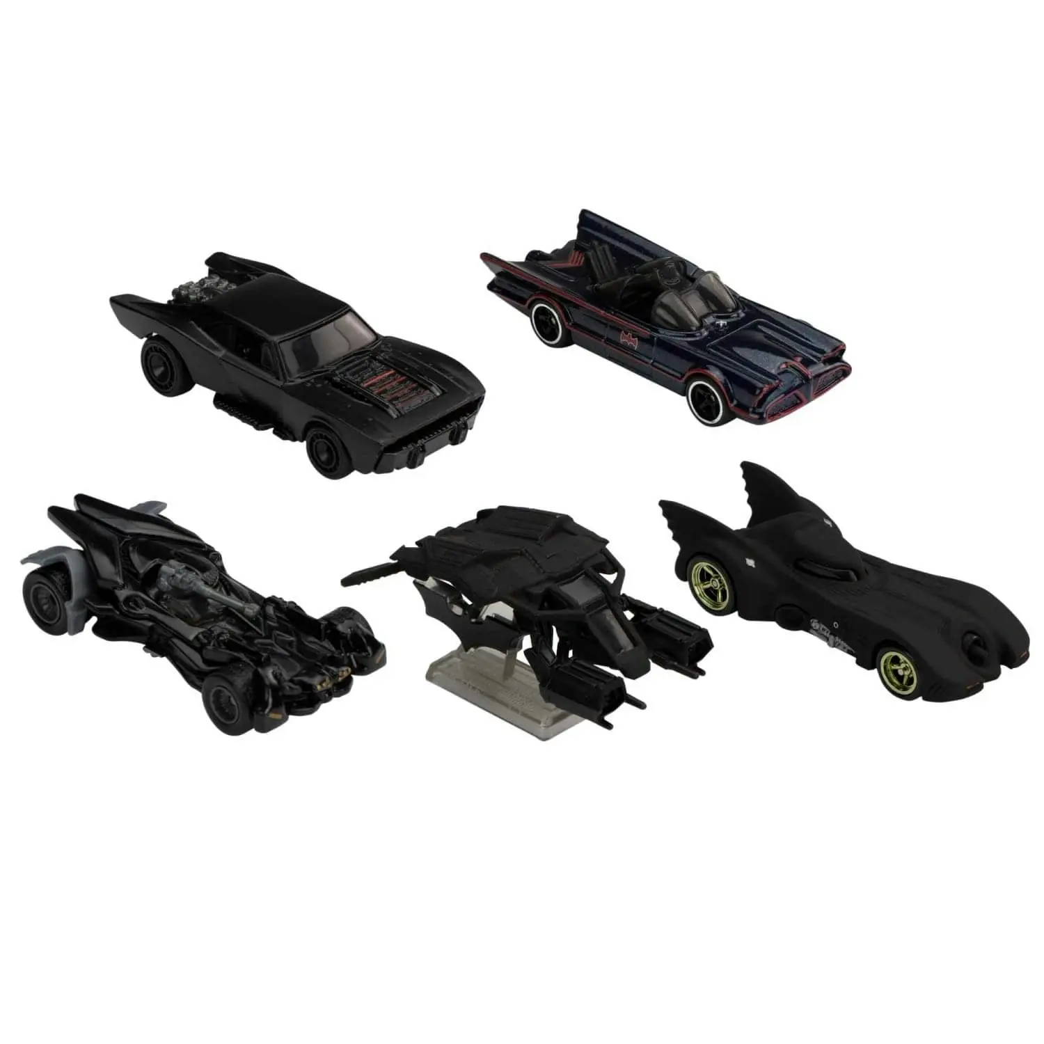 Hot Wheels® - Batman Bundle 5 Fan-favorite Batmobile Castings For Collectors