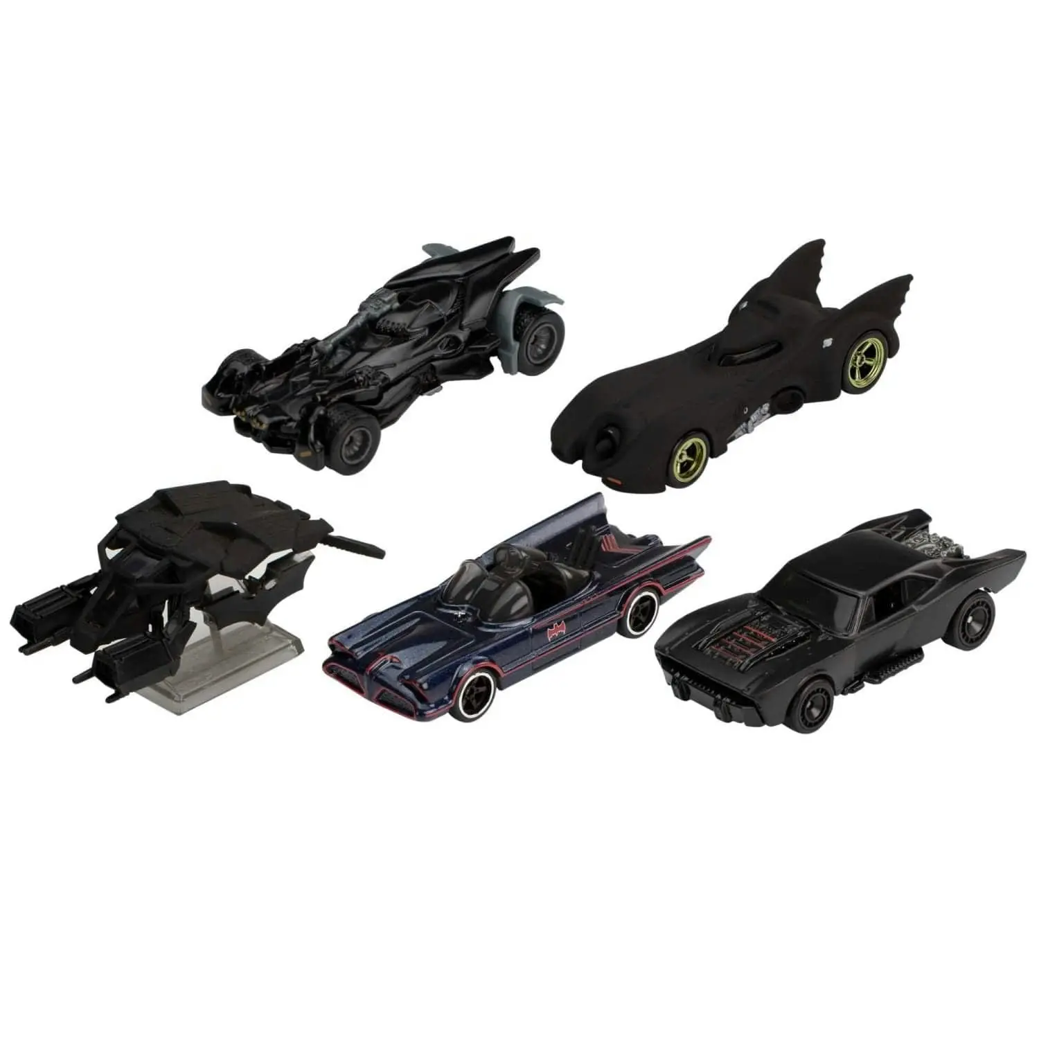 Hot Wheels® - Batman Bundle 5 Fan-favorite Batmobile Castings For Collectors