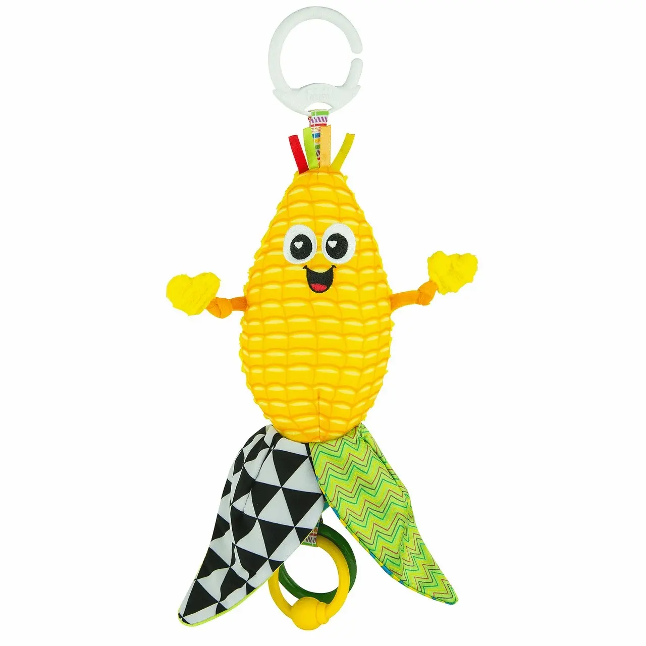 John Deere - Tomy Lamaze Clip & Go - Corn E. Cobb™ Baby Toy Tomy