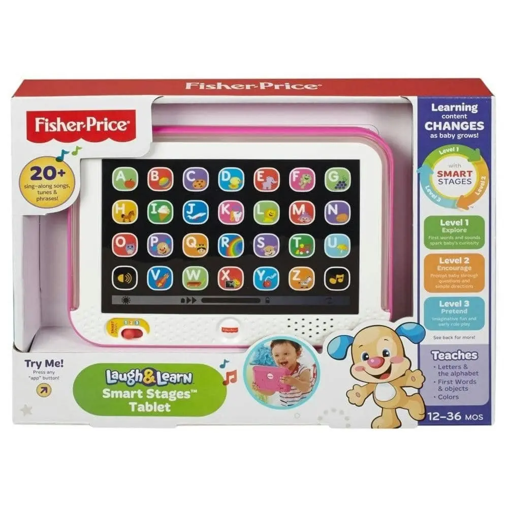 Fisher-Price - Laugh & Learn Smart Stages Tablet Pink