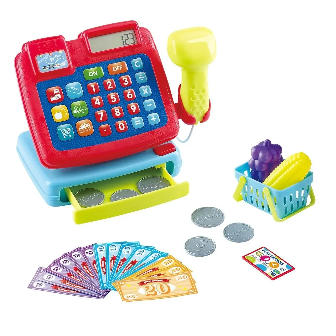 Battery Operated Smart Cash Register Playgo Toys Ent. Ltd