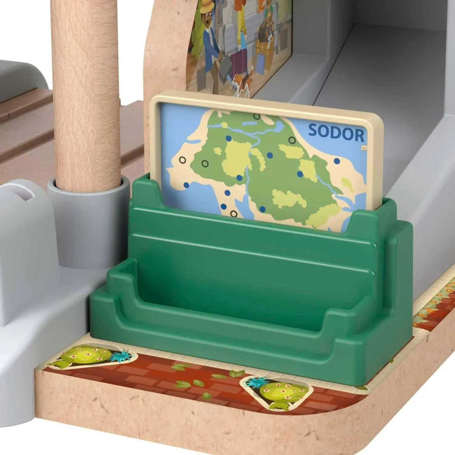 Thomas & Friends Wooden Railway Knapford Station Passenger Pickup Playset