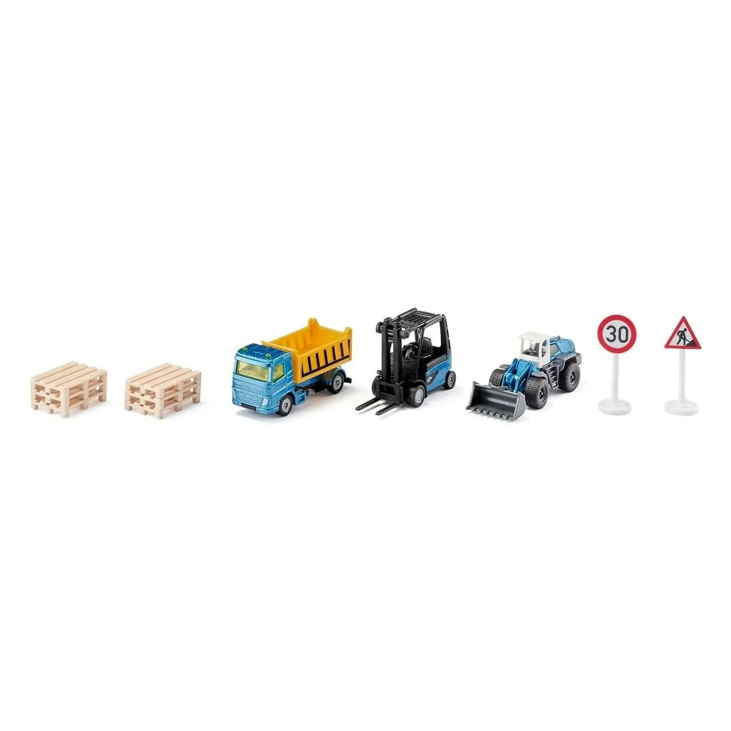 Siku - Construction Site Gift Set - 3 Vehicle And Accessory Playset