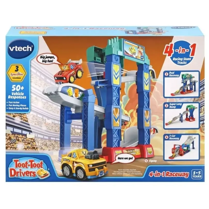 VTech - Toot Toot 4 In 1 Railway