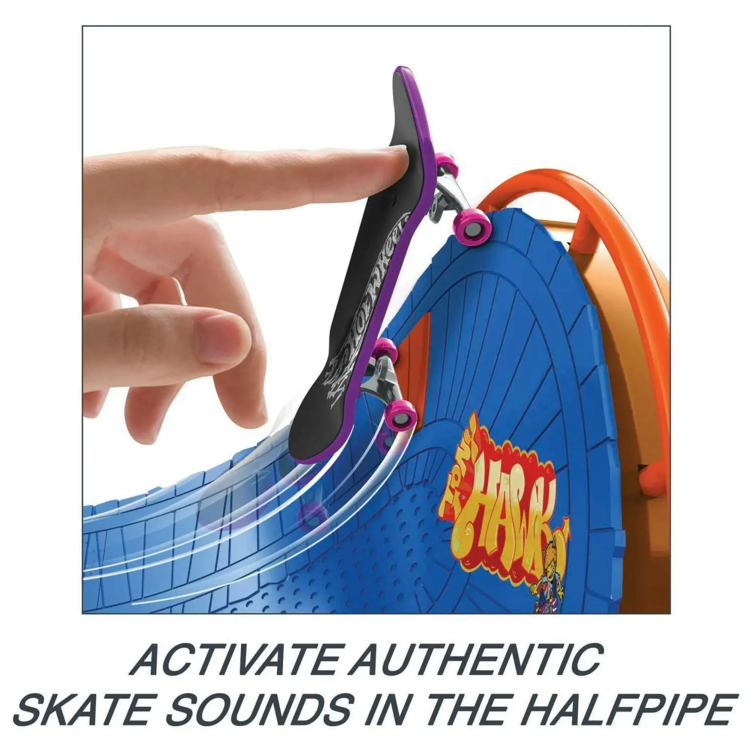 Hot Wheels® - Skate Amusement Park Skate Set With Fingerboard & Pair Of Skate Shoes