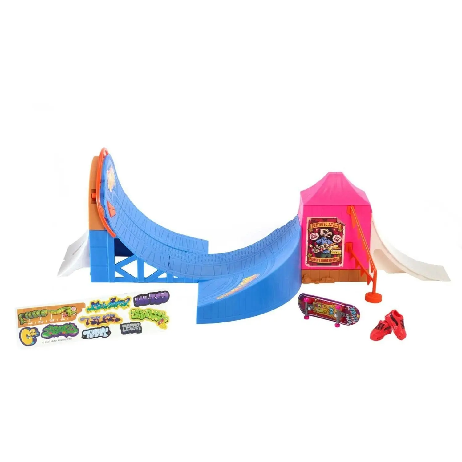 Hot Wheels® - Skate Amusement Park Skate Set With Fingerboard & Pair Of Skate Shoes