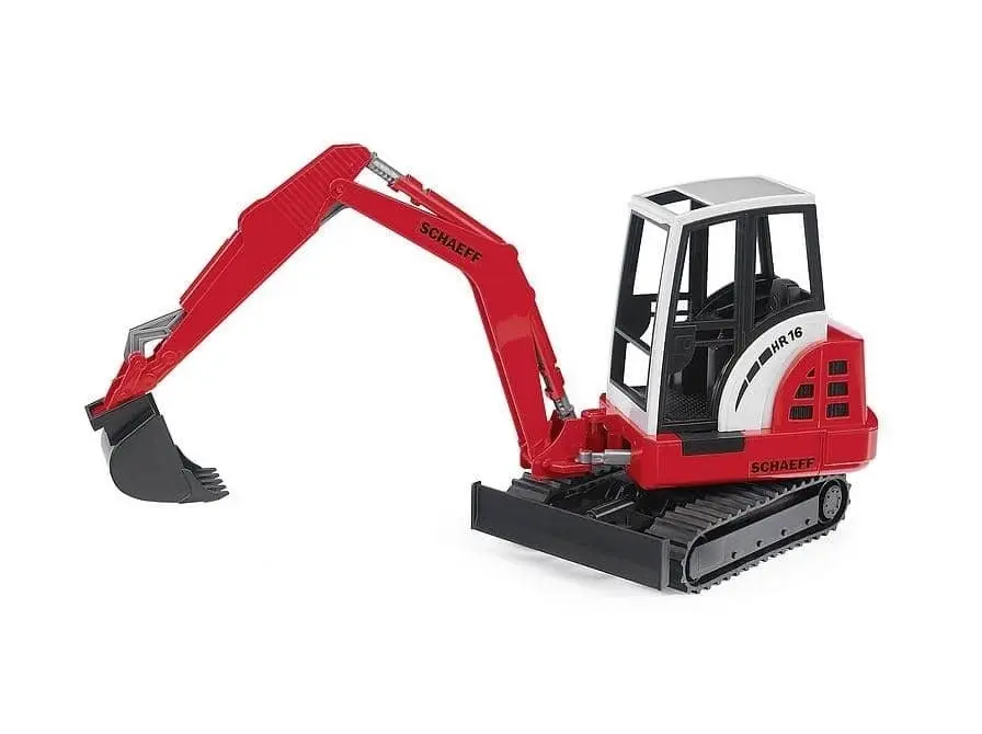 Bruder - Schaeff Hr16 Mini Excavator - Bruder Construction