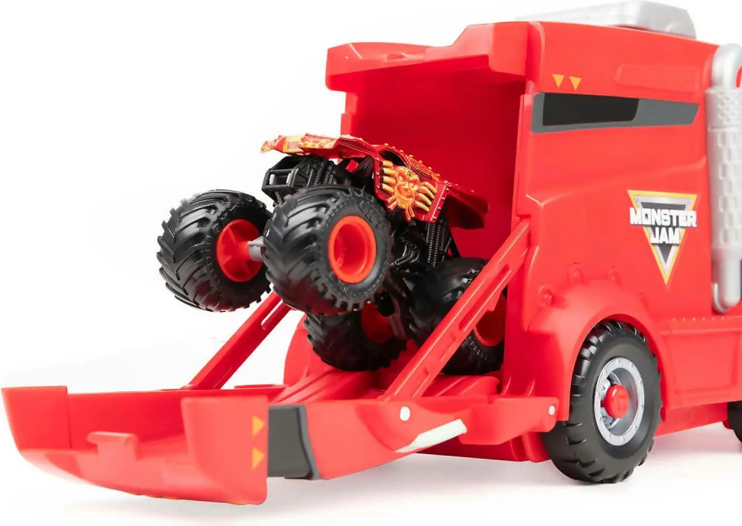 Monster Jam - 1:64 Launch N Go Hauler - Spin Master