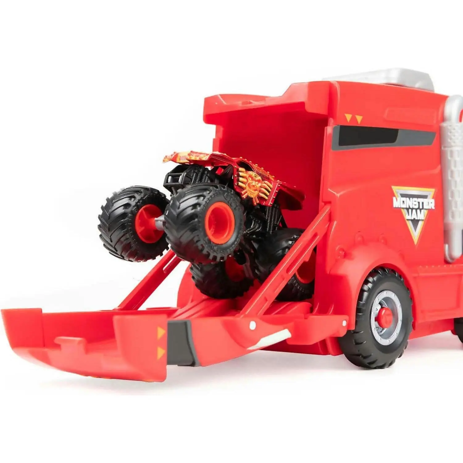 Monster Jam - 1:64 Launch N Go Hauler - Spin Master