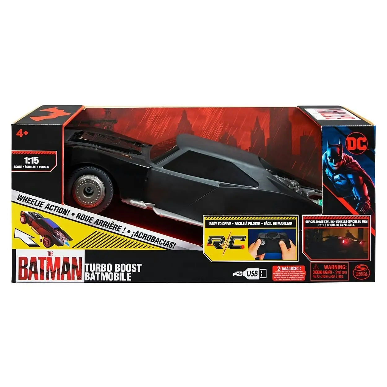 Batman Movie Turbo-boost Batmobile