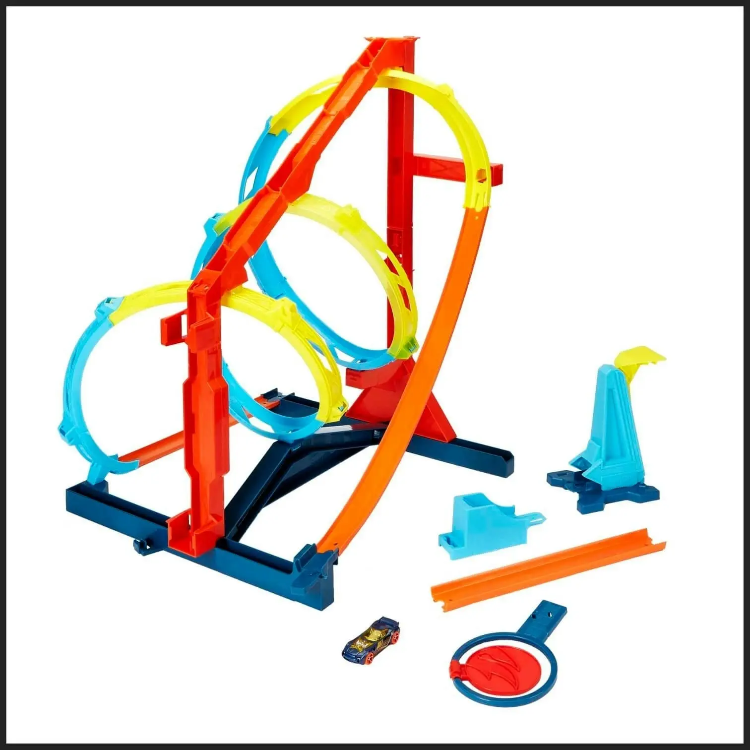 Hot Wheels® - Track Builder Unlimited Corkscrew Twist Kit  Mattel