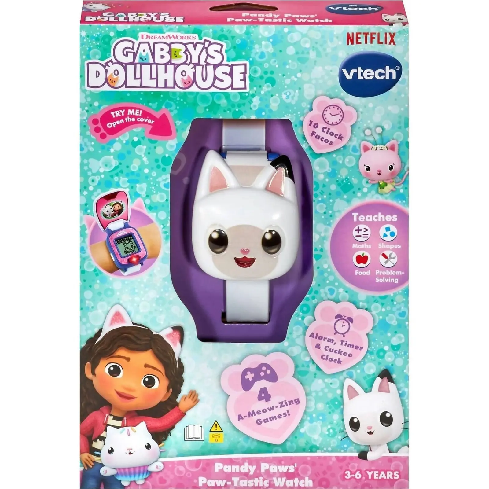 VTech - Gabby’s Dollhouse Pandy Paws’ Paw-tastic Watch