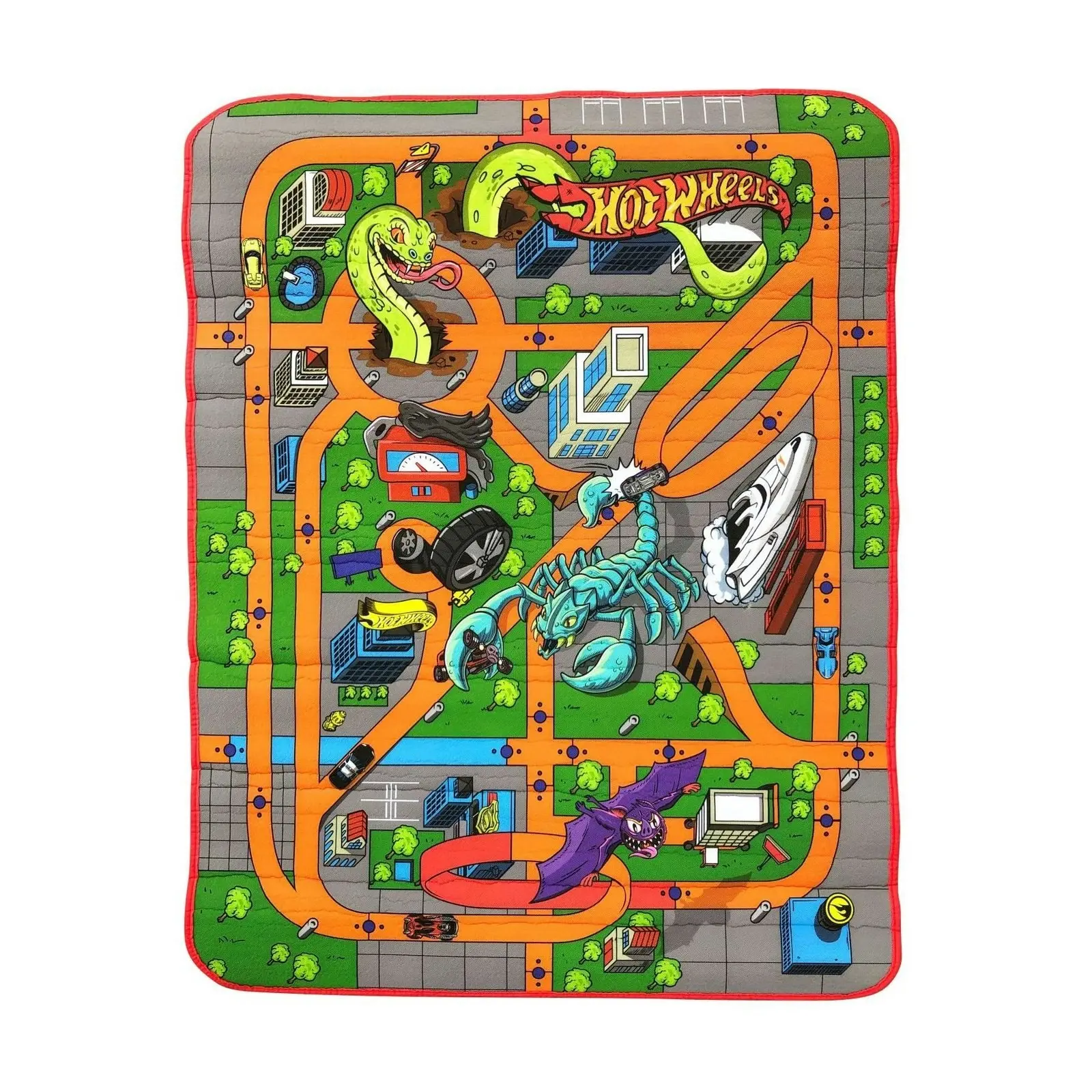 Hot Wheels® - Reversible Foam Playmat Large size 115 X 85cm