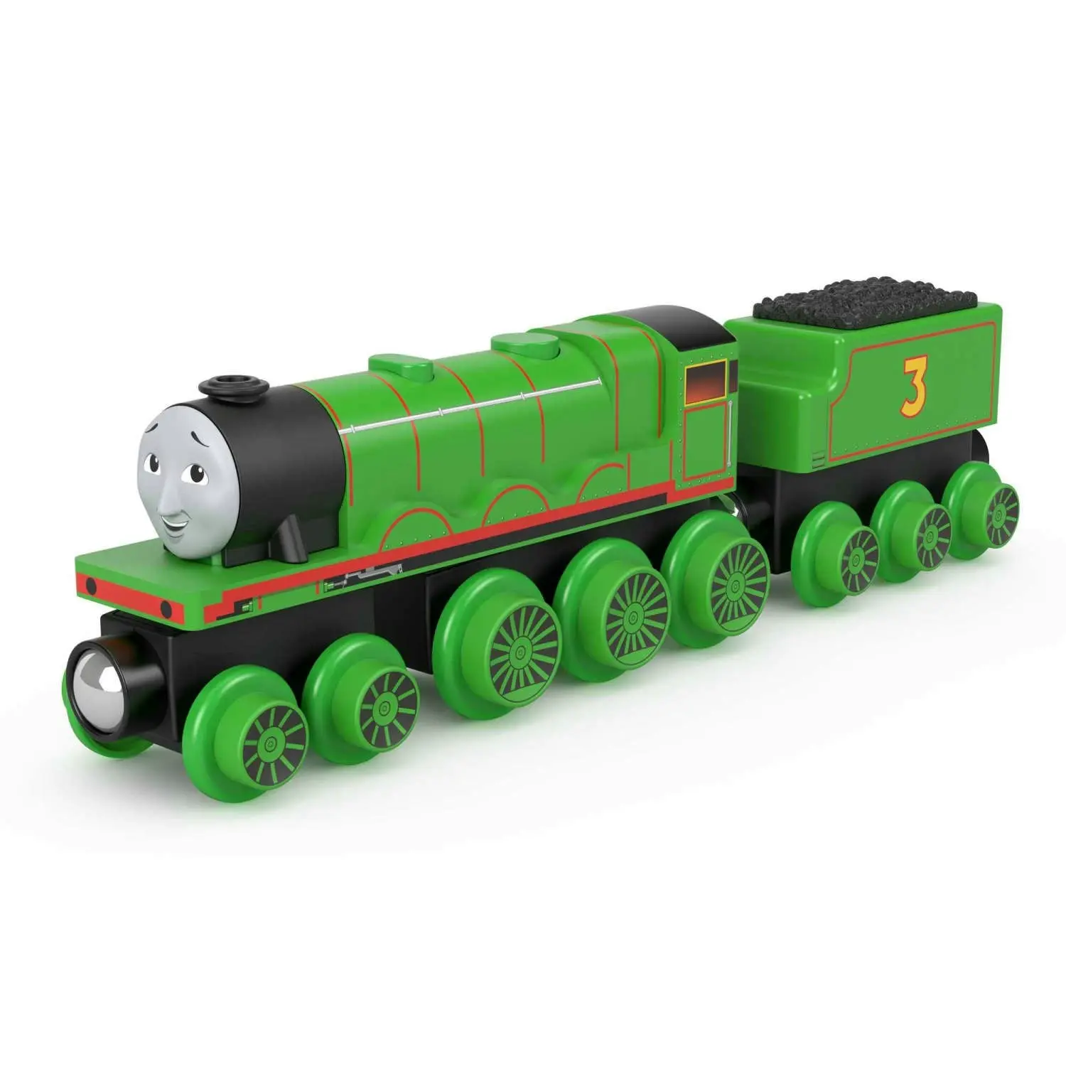 Thomas & Friends Wooden Railway Henry Engine And Coal Car