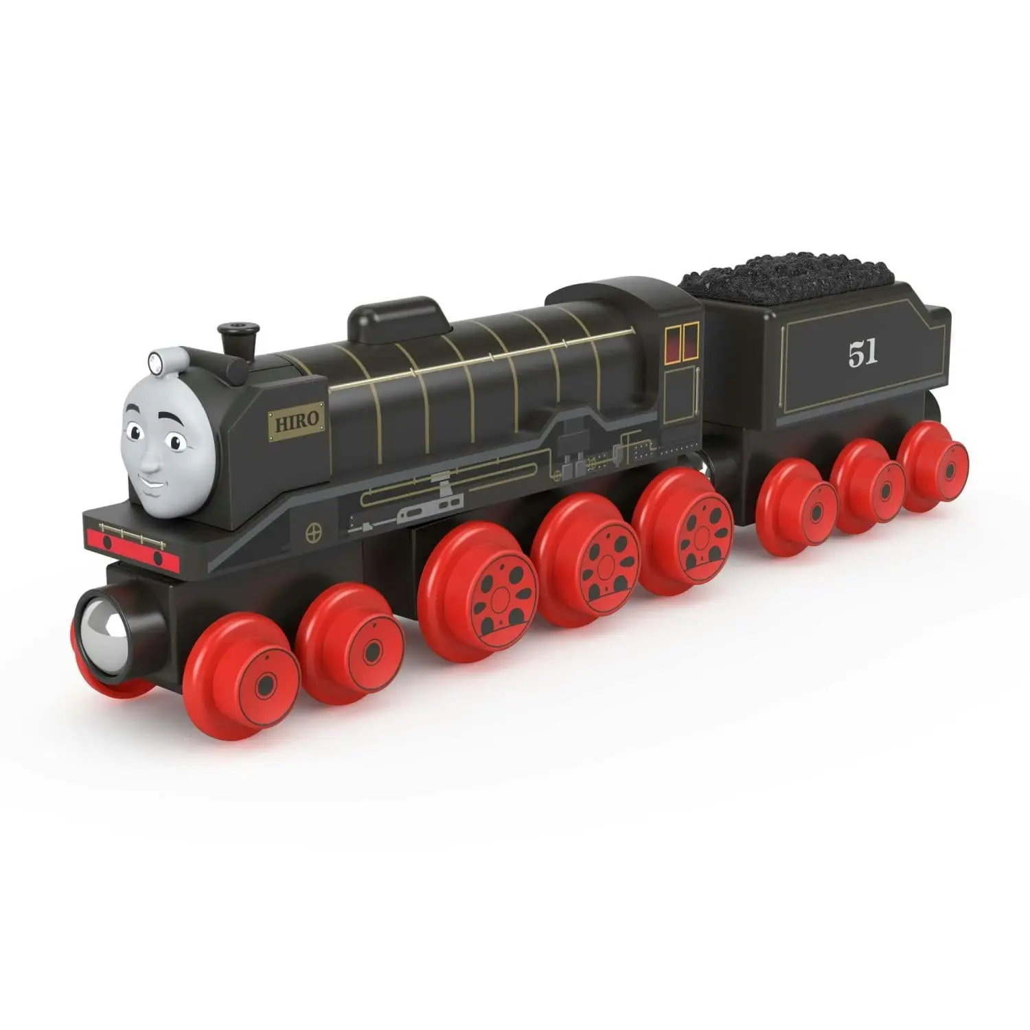 Thomas & Friends Wooden Railway Hiro Train Engine And Coal Car