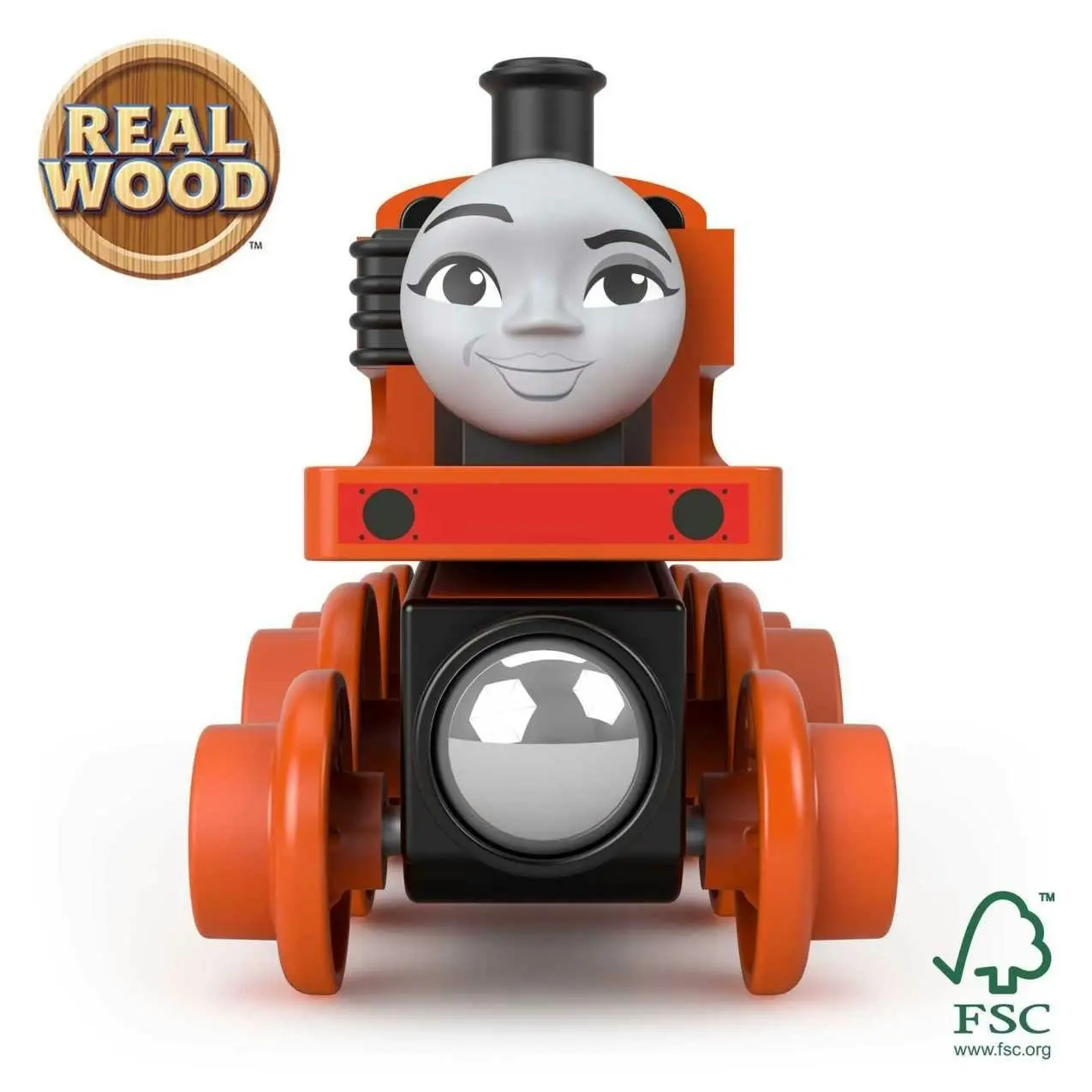 Thomas & Friends Wooden Railway Nia™ Engine and Coal-Car - Fisher-Price