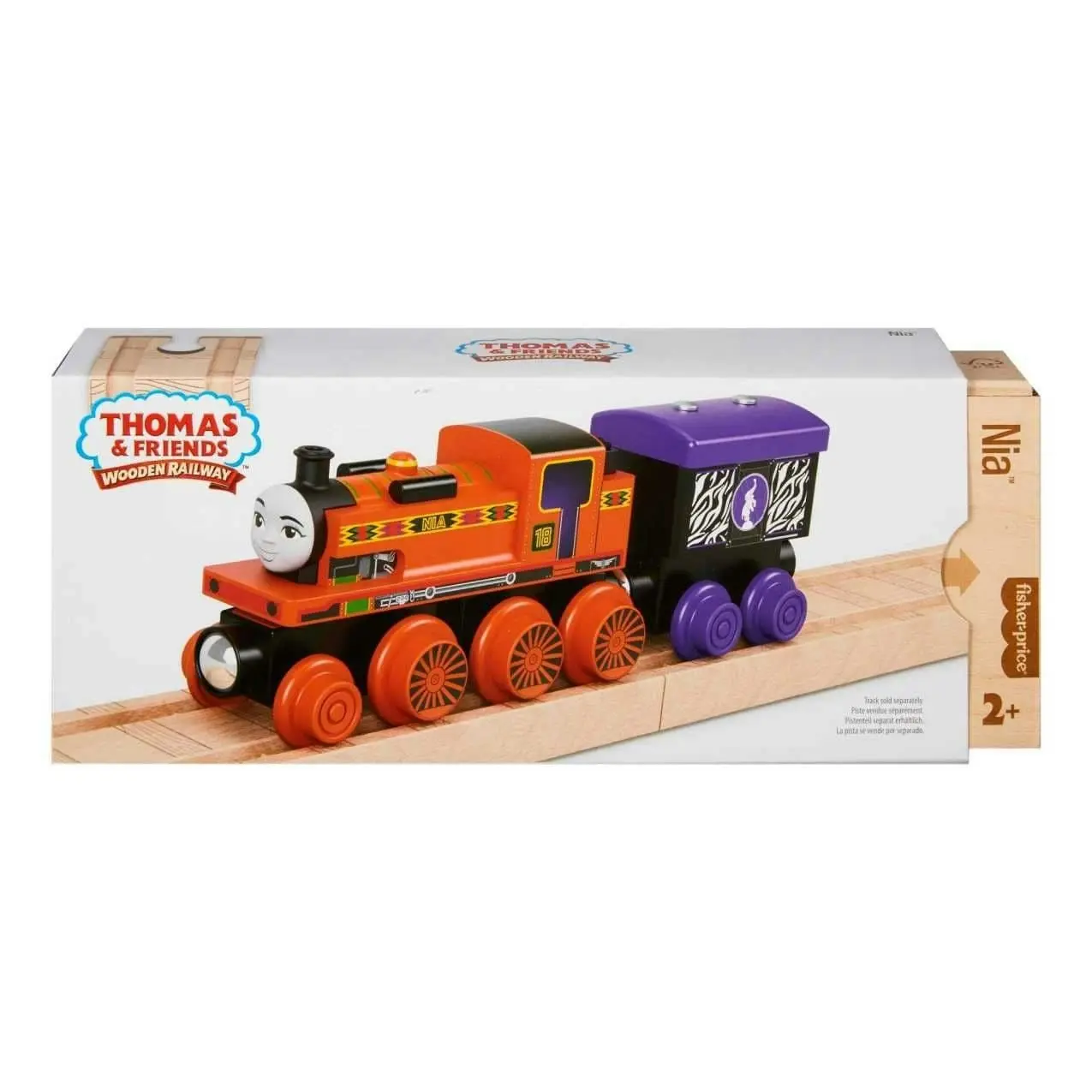 Thomas & Friends Wooden Railway Nia™ Engine and Coal-Car - Fisher-Price