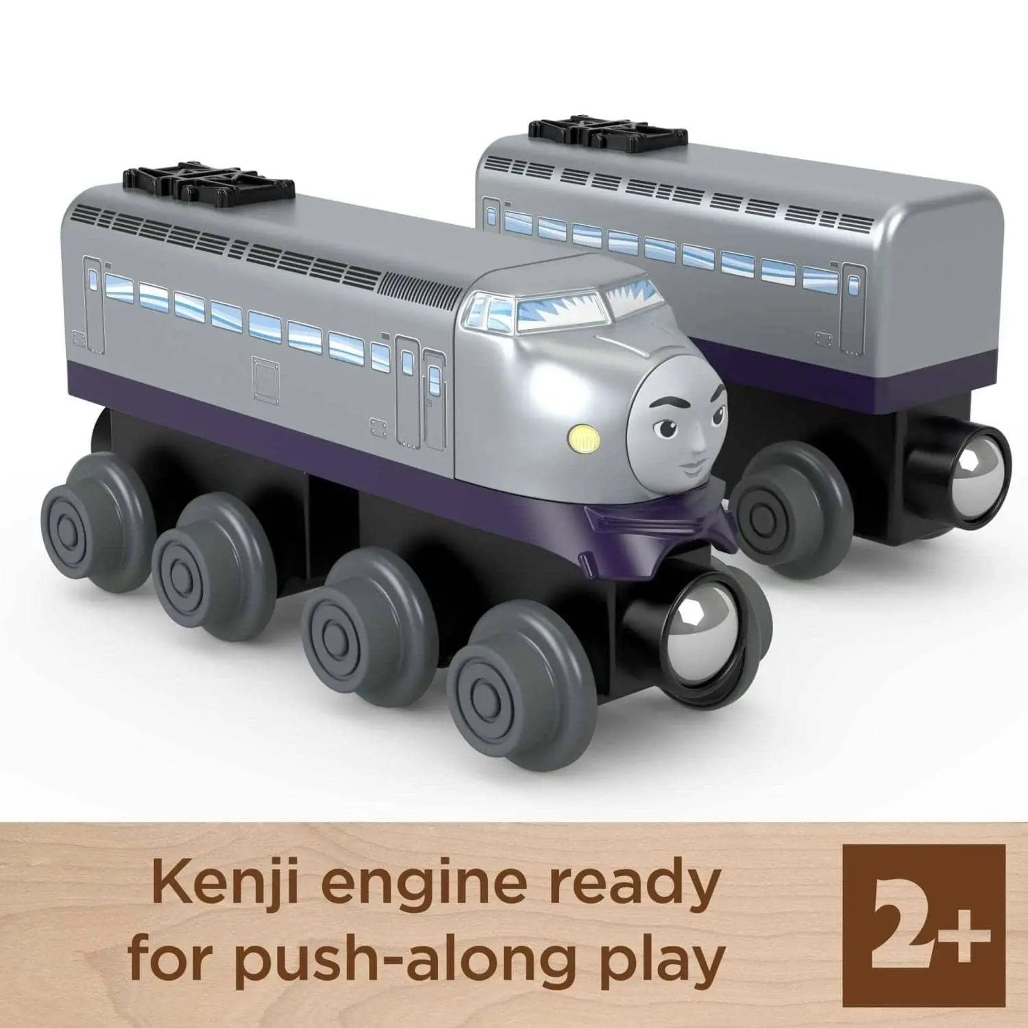 Thomas & Friends Wooden Railway Kenji Engine And Coal Car