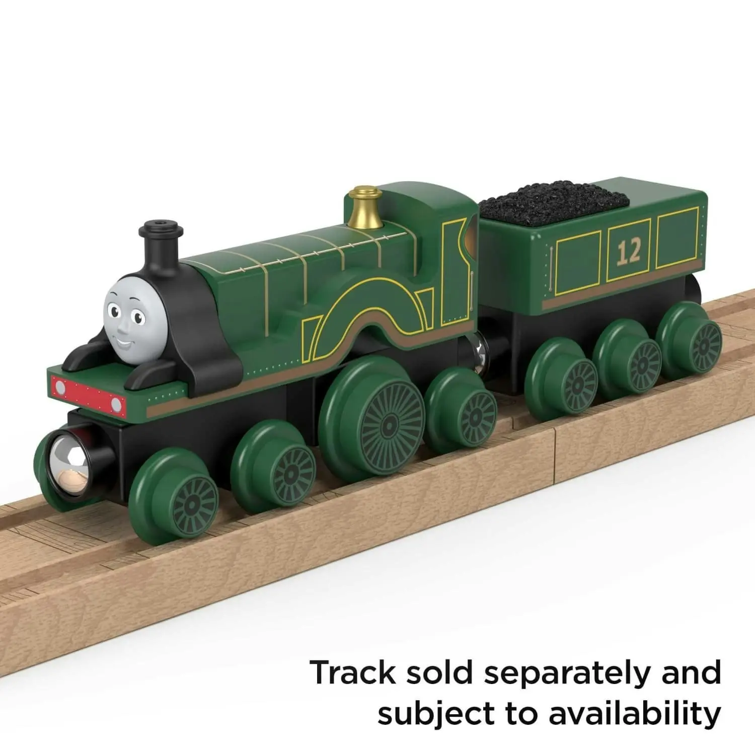 Thomas & Friends Wooden Railway Emily Engine And Coal Car