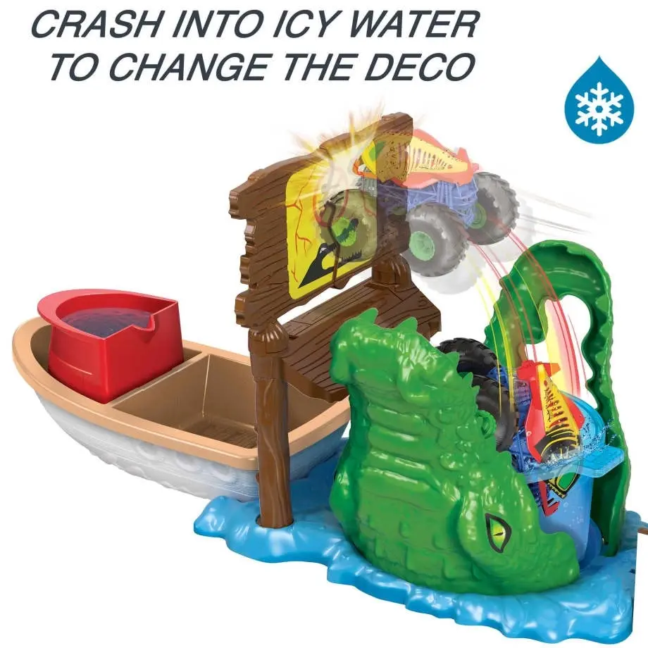 Hot Wheels® -  Monster Trucks Swamp Chomp  Playset