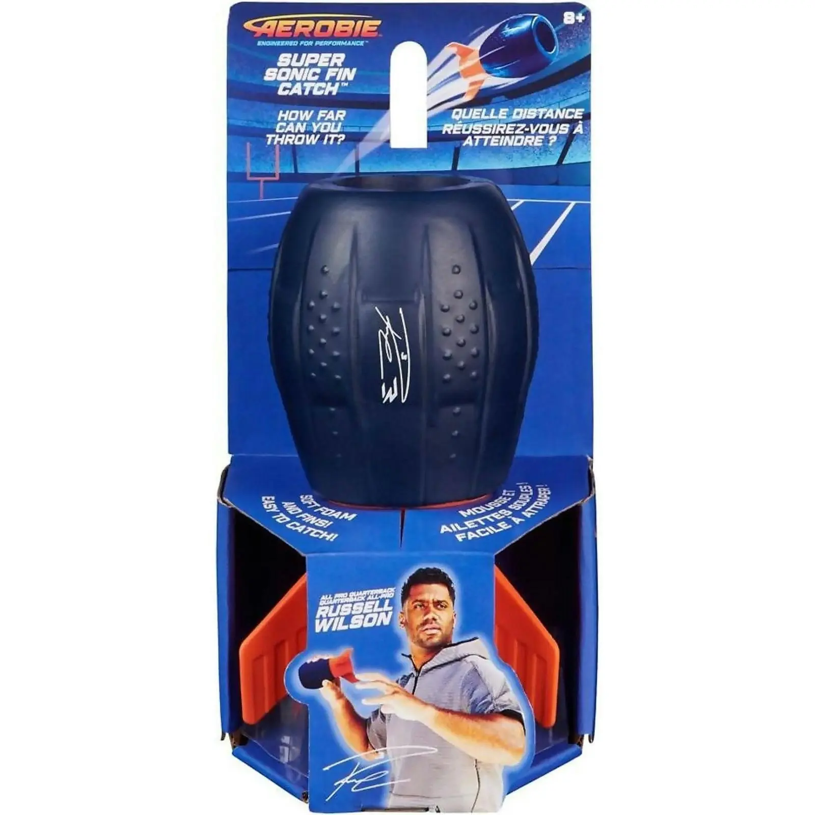 Aerobie - Super Sonic Fin Catch Football - Spin Master