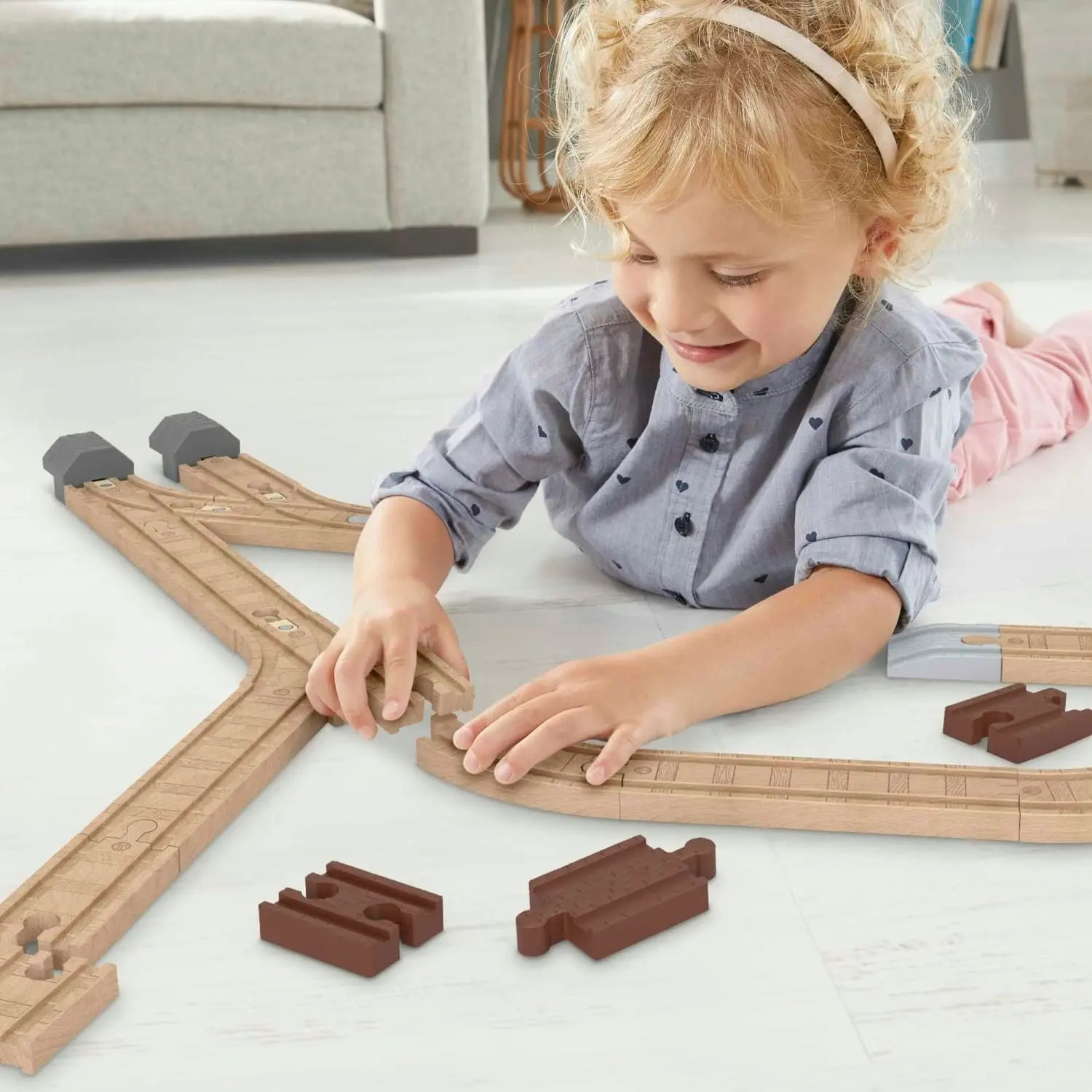 Thomas & Friends Wooden Railway Expansion Clackety Track Pack Train Track Pack