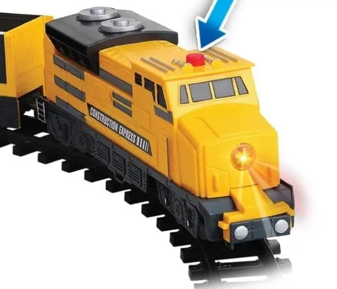 Motor Shop Construction Express Train Set