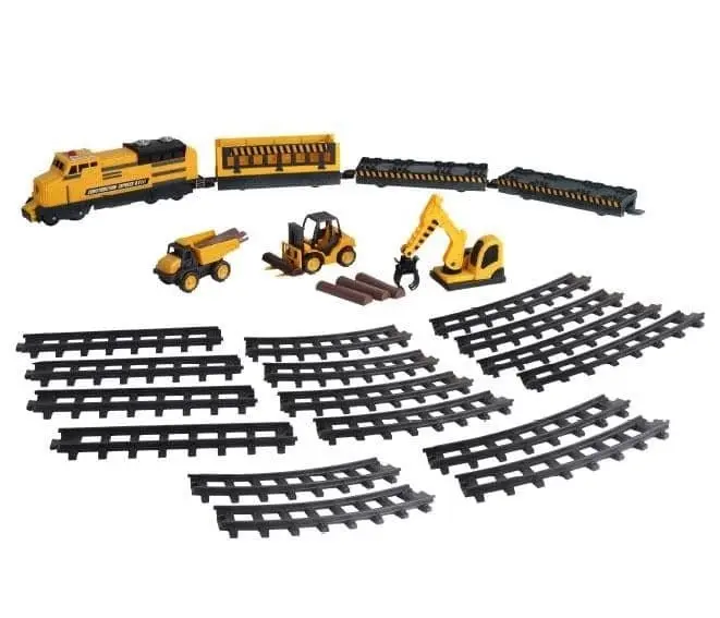 Motor Shop Construction Express Train Set