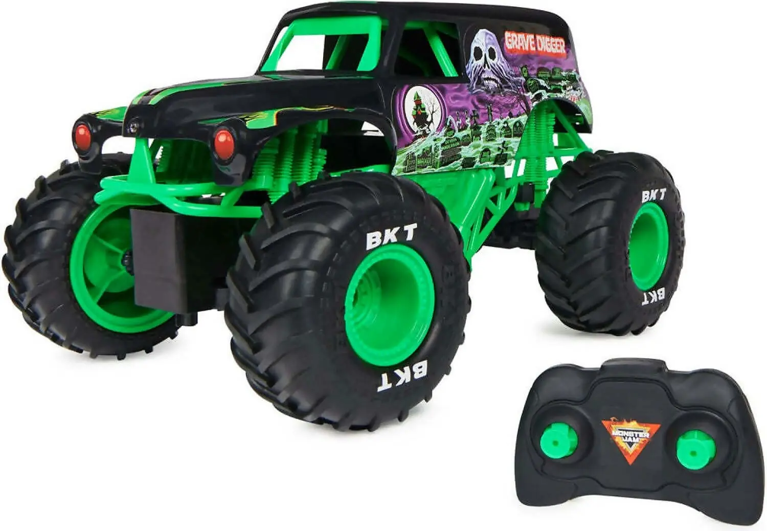 Monster Jam Rc 1:15 Scale Grave Digger Refresh