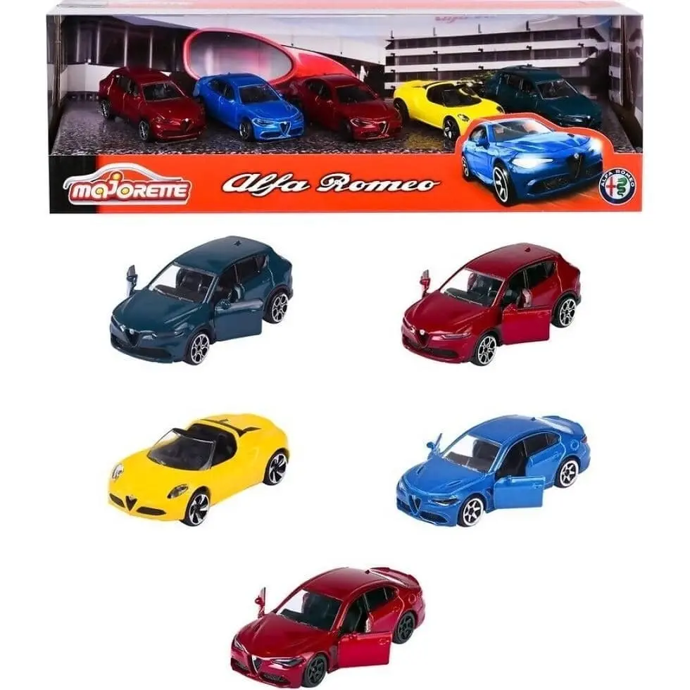 Majorette - Alfa Romeo 5pc Gift Pack