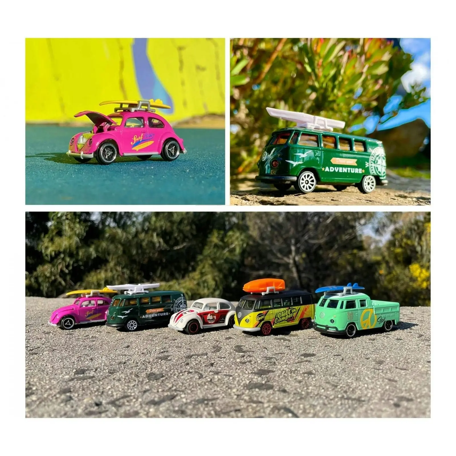 Majorette - Vw The Originals 5 Pieces Pack