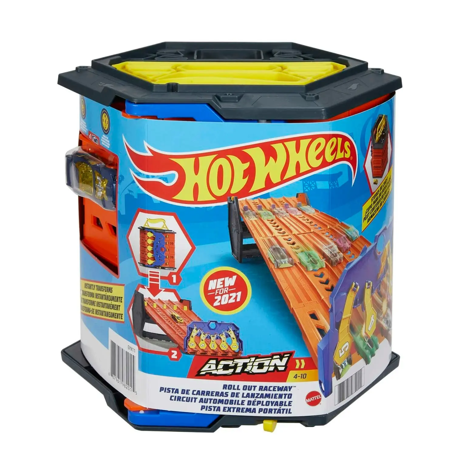 Hot Wheels® - Roll Out Raceway Track Set  Mattel