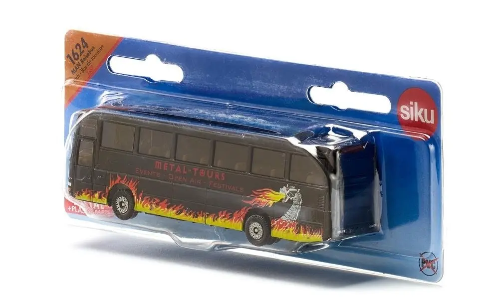 Siku - Man Coach Bus  Rail