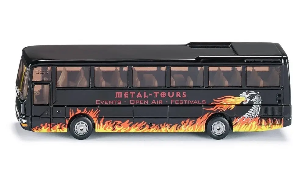 Siku - Man Coach Bus  Rail Die-Cast Model