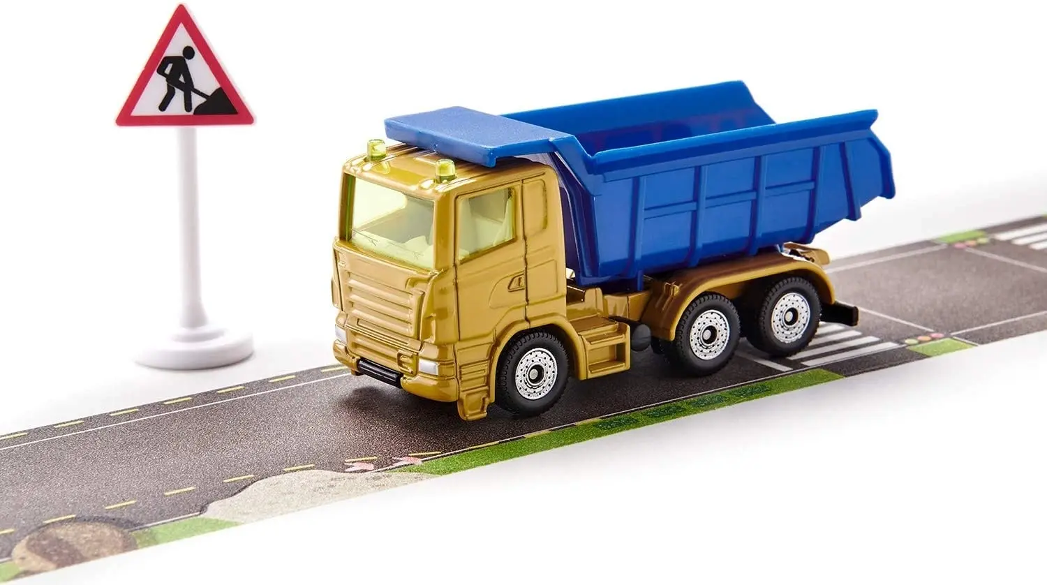 Siku - Dump Truck With Simulated Earth Tape 1600