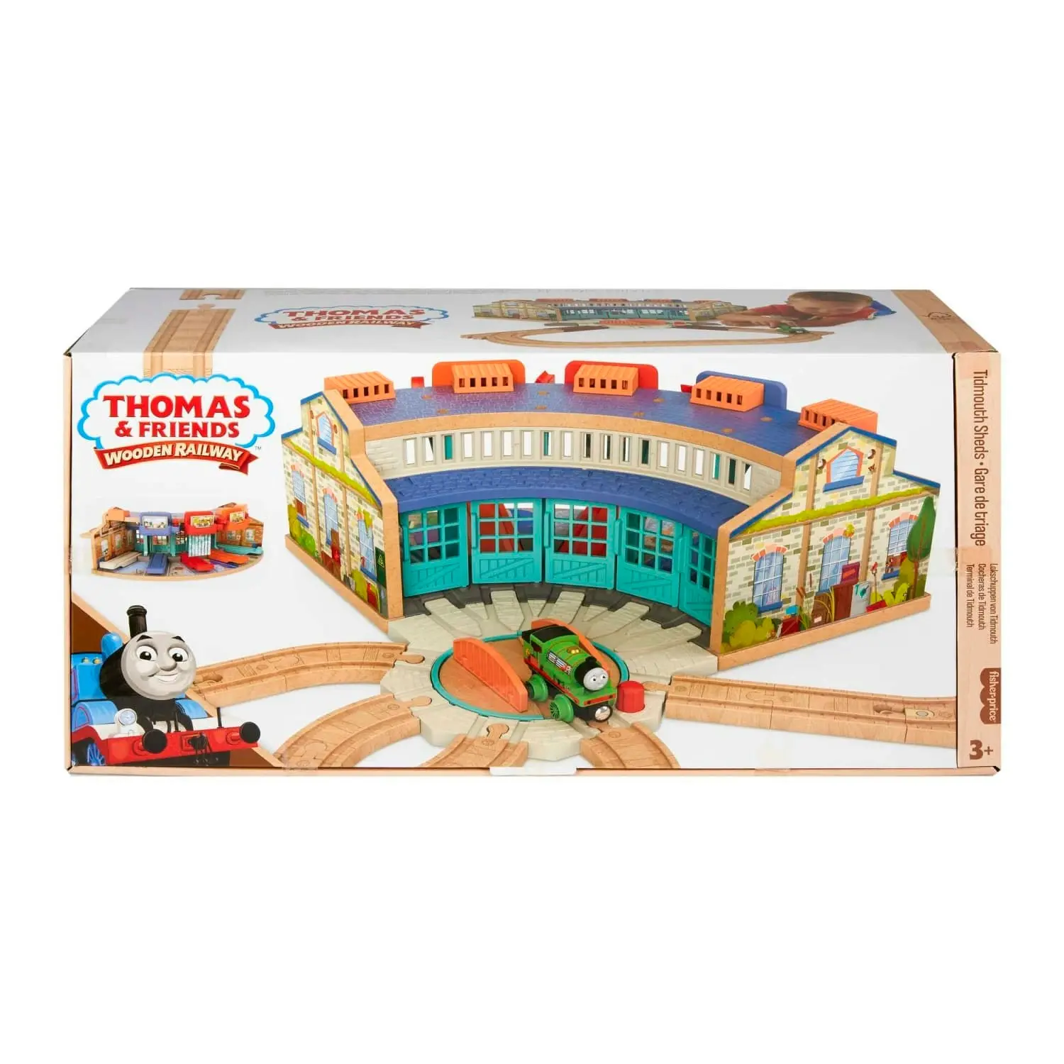 Thomas & Friends Wooden Railway Tidmouth Sheds Starter Train Set