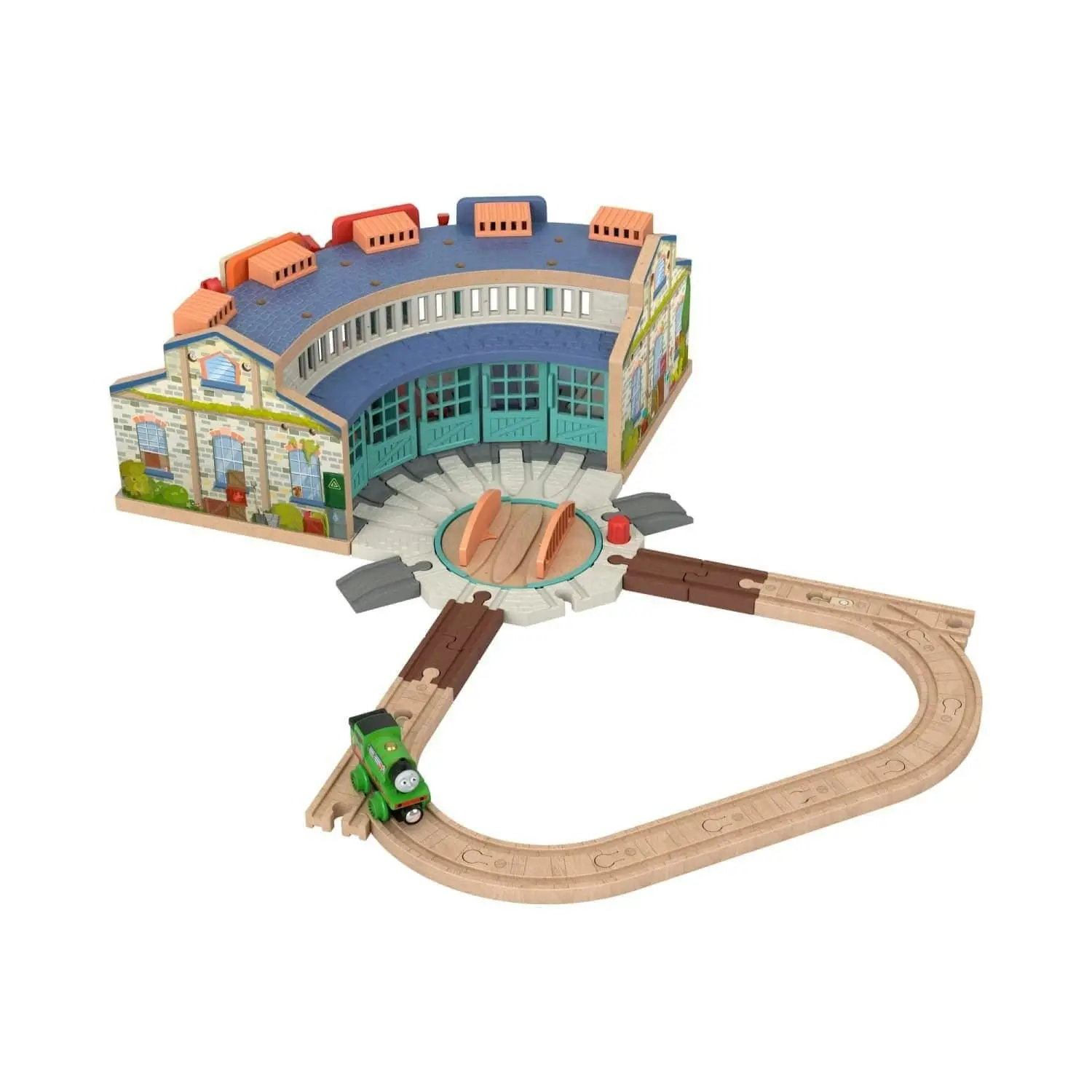 Thomas & Friends Wooden Railway Tidmouth Sheds Starter Train Set