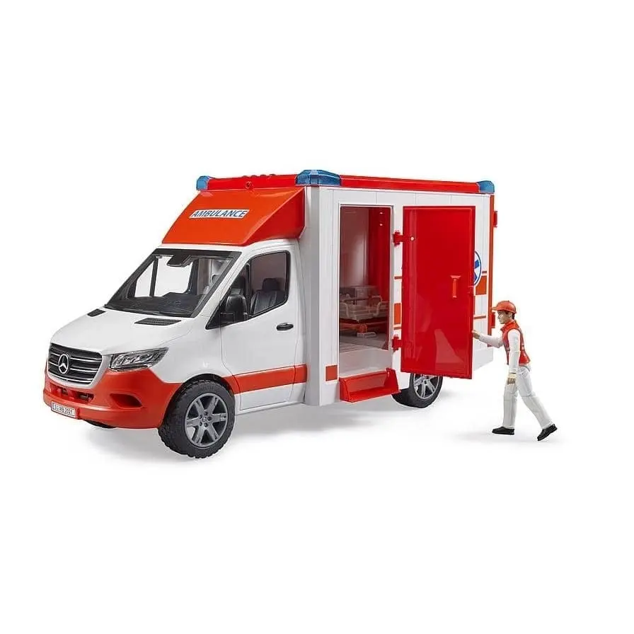 Bruder - Mercedes Benz Sprinter Ambulance With Driver 1:16 Scale