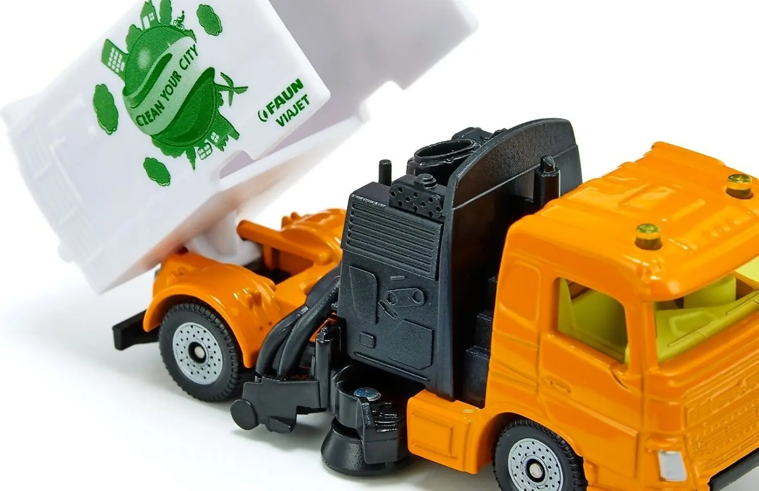 Siku - Street Sweeper Diecast Model - High-Quality 1:50 Scale - Durable and Detailed - No. 1104