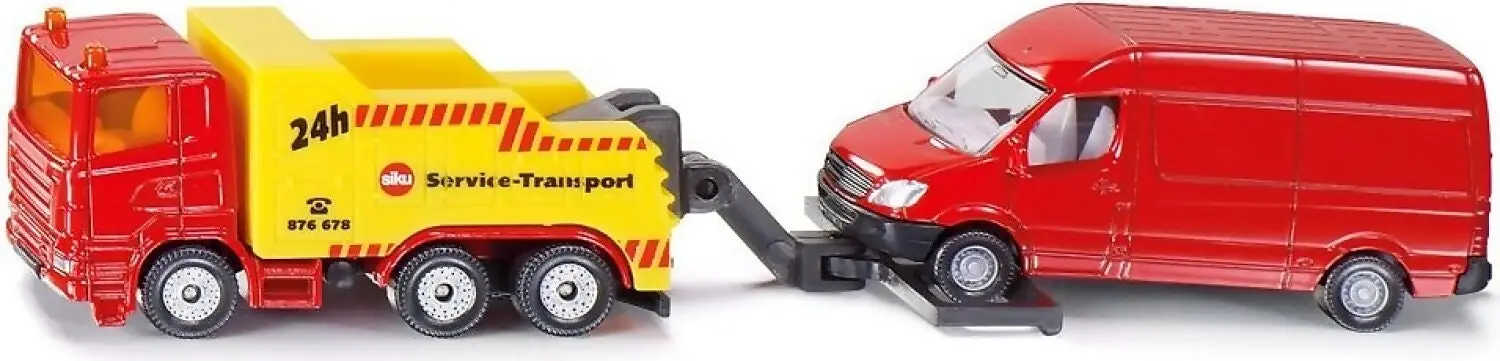 Siku - Street Sweeper Diecast Model - High-Quality 1:50 Scale - Durable and Detailed - No. 1104