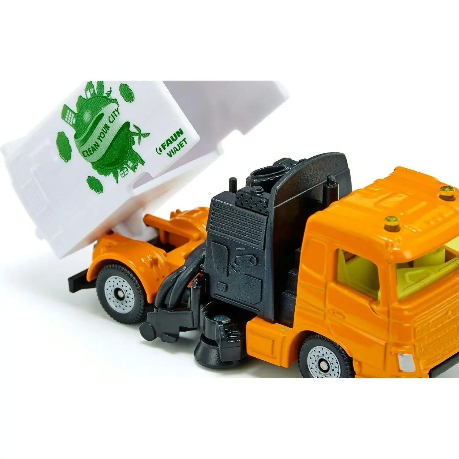 Siku - Street Sweeper Diecast Model - High-Quality 1:50 Scale - Durable and Detailed - No. 1104